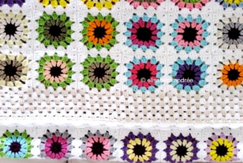 colorful blanket by elisabeth andree