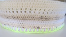 crochet basket upside down edge
