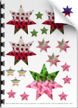 faux crochet stars - pdf download