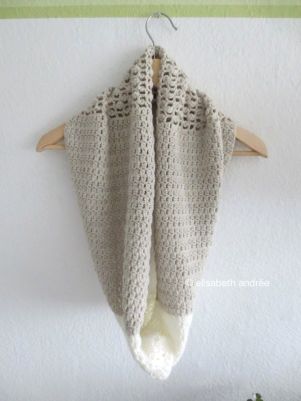 neutral shades cowl by elisabeth andrée